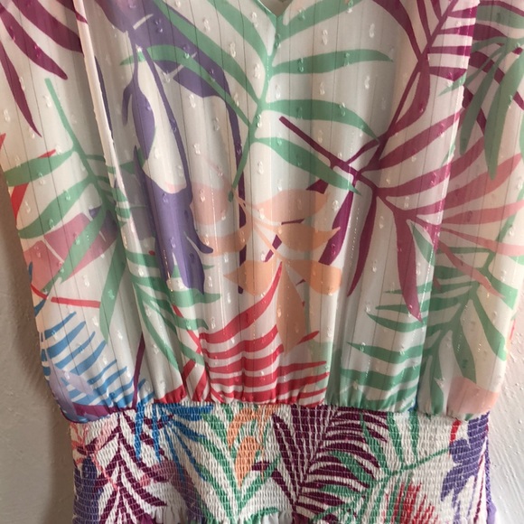 Ramy Brook✨Printed Hazel Metallic Mini Dress - Picture 11 of 11